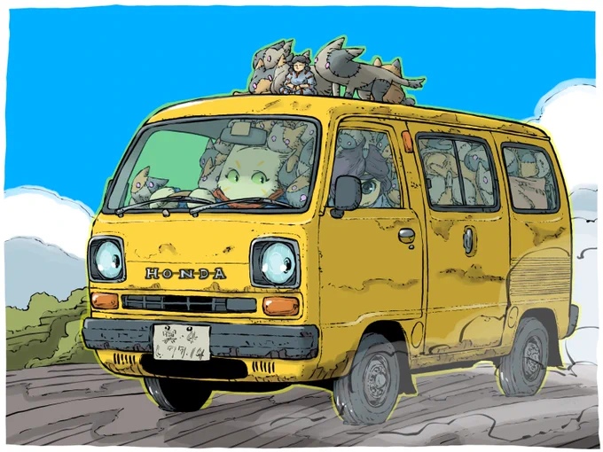 #年齢と絵を見ていいと思った人がRTしてくれる 47歳(永遠の9歳児)