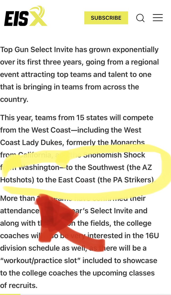 Heading to Kansas next weekend, got a little team name drop in extra innings softball EIS.  Lots of 2024 uncommitted on this team.  <a href="/TopGunEvents/">Top Gun Events</a> <a href="/SoftballDown/">Down South Softball</a> <a href="/UncommittedUTR/">Under The Radar 𝕏</a> <a href="/CoastRecruits/">Coast 2 Coast Recruits</a> <a href="/ExtraInningSB/">EXTRA INNING SOFTBALL</a> <a href="/TopPreps/">AI SEARCH - TOP PREPS AI SPORTS SEARCH ENGINE</a> <a href="/IHartFastpitch/">I❤️Fastpitch</a> <a href="/Softball_Home/">Softball Home🥎</a> <a href="/D1Softball/">D1Softball</a>