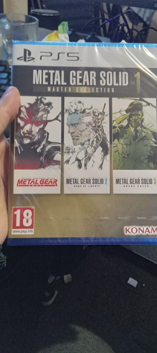 José Mellinas ❗ on X: METAL GEAR SOLID MASTER COLLECTION VOL. 2