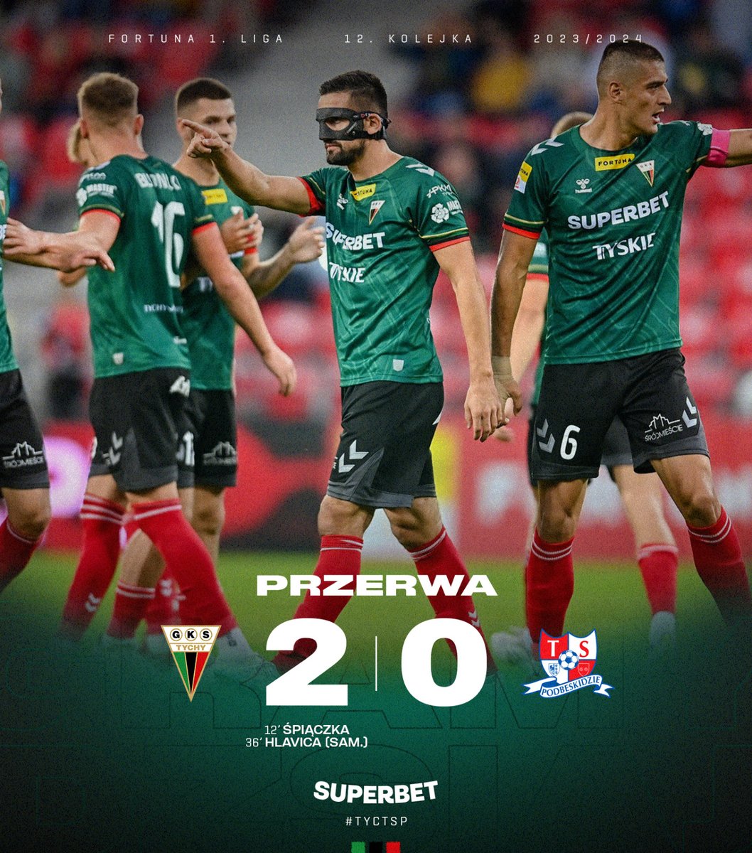 KP_GKSTychy's tweet photo. ⏸️ 45' gry na korzyść Trójkolorowych! 🔥

#TYCTSP https://t.co/1lR19G9ix4