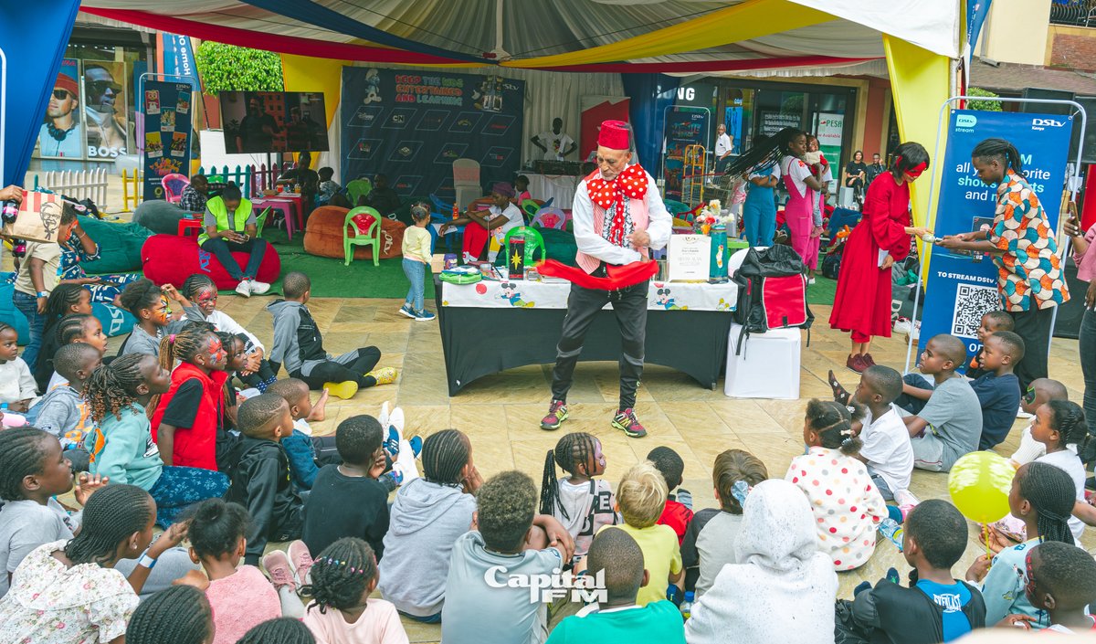 CapitalFMKenya's tweet photo. There was a magic show 👀
#CapitalKidsDayOut #DstvKidsFaves #KidsWaFlowonGotv #GertrudesKe #TextbookCentre https://t.co/Crlxp5GpTS
