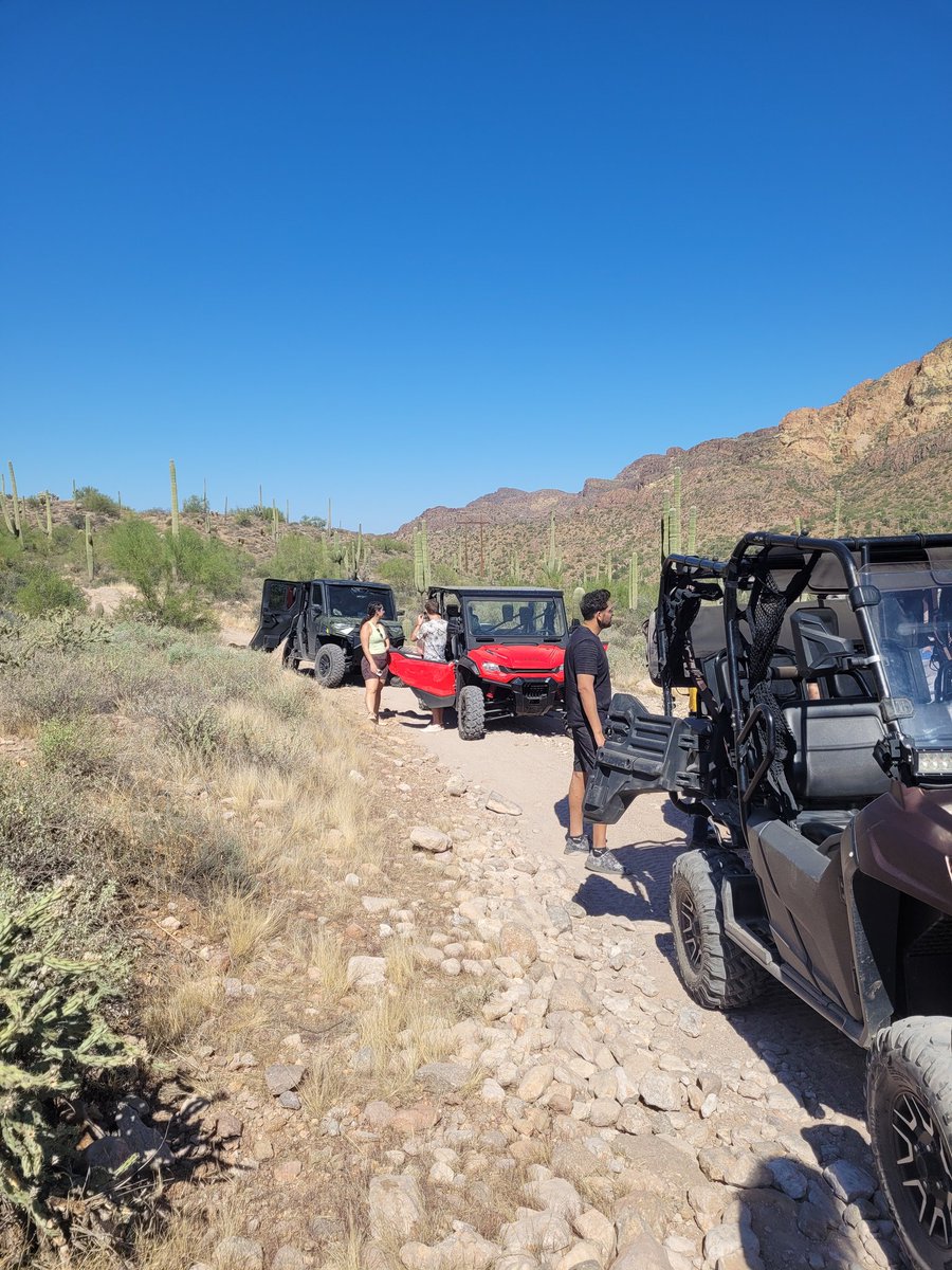 There's alot of rugged beauty in the Sonoran Desert! Lots of fun riding around out here