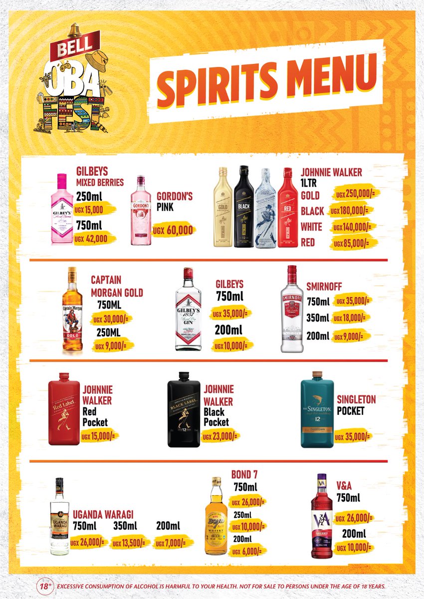 NzePatoh's tweet image. #AD

The #BellObaFest is on tomorrow...

The prices for the drinks are out.
They are amazingly low🤭

#ThisHowWeDo drinks