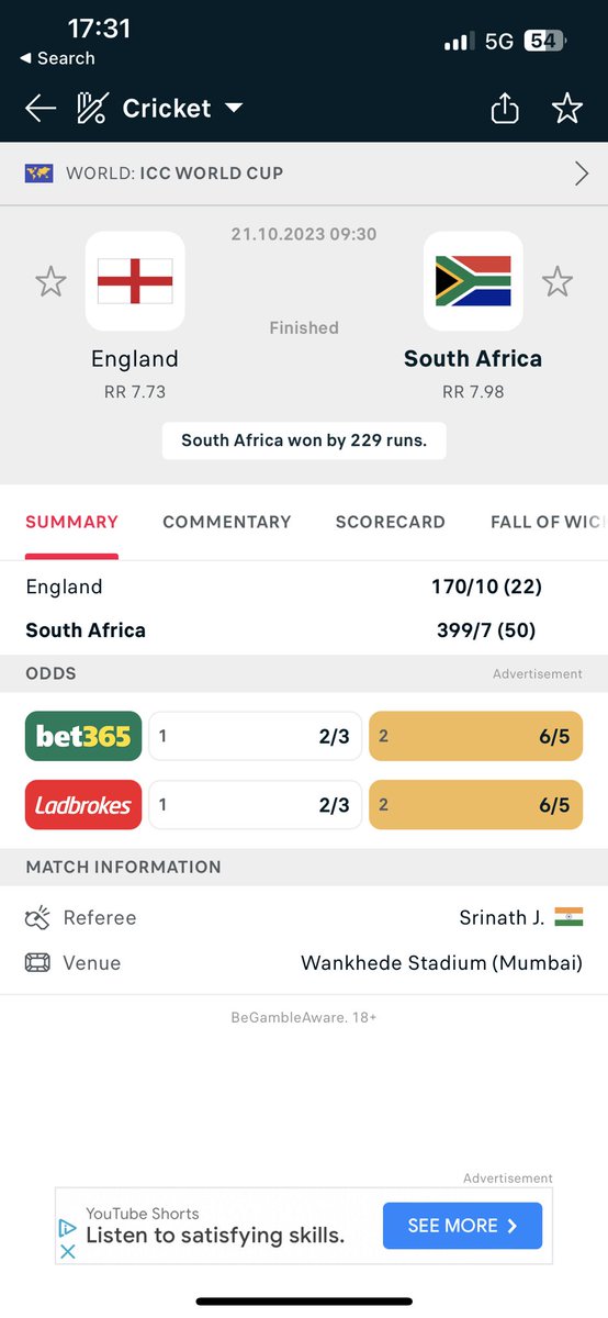 Did anyone remind England it’s the ODI World Cup and not the T20?