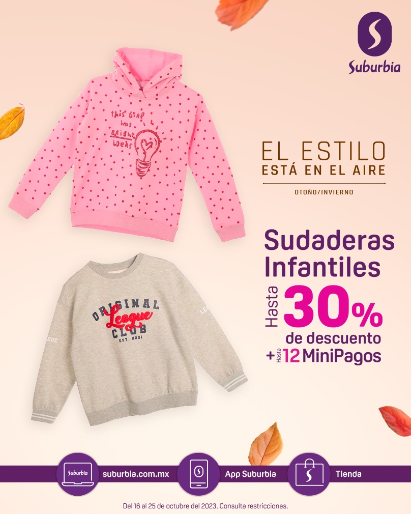 Sudaderas en suburbia sale