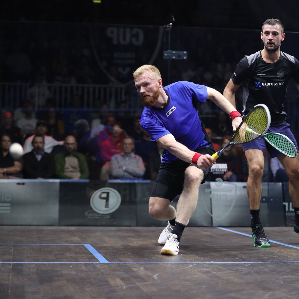 Result: Grasshopper Cup Men's SF 🏴󠁧󠁢󠁷󠁬󠁳󠁿 [5] @JoelMakin beats [7] Baptiste Masotti 🇫🇷 3-0: 11-8, 11-6, 11-5 (56m) #GrasshopperCup