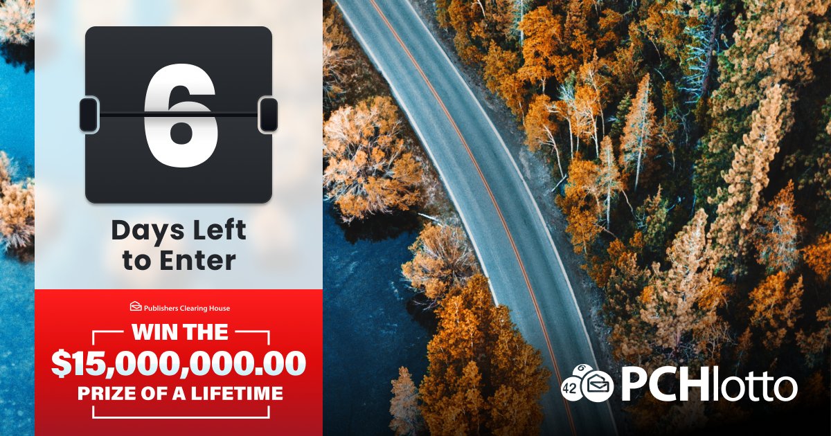 Ready to say “goodbye” to the status quo and start making memories that last a lifetime? Claim 2X Entries to to win at PCHlotto now: bit.ly/3FnKPuN