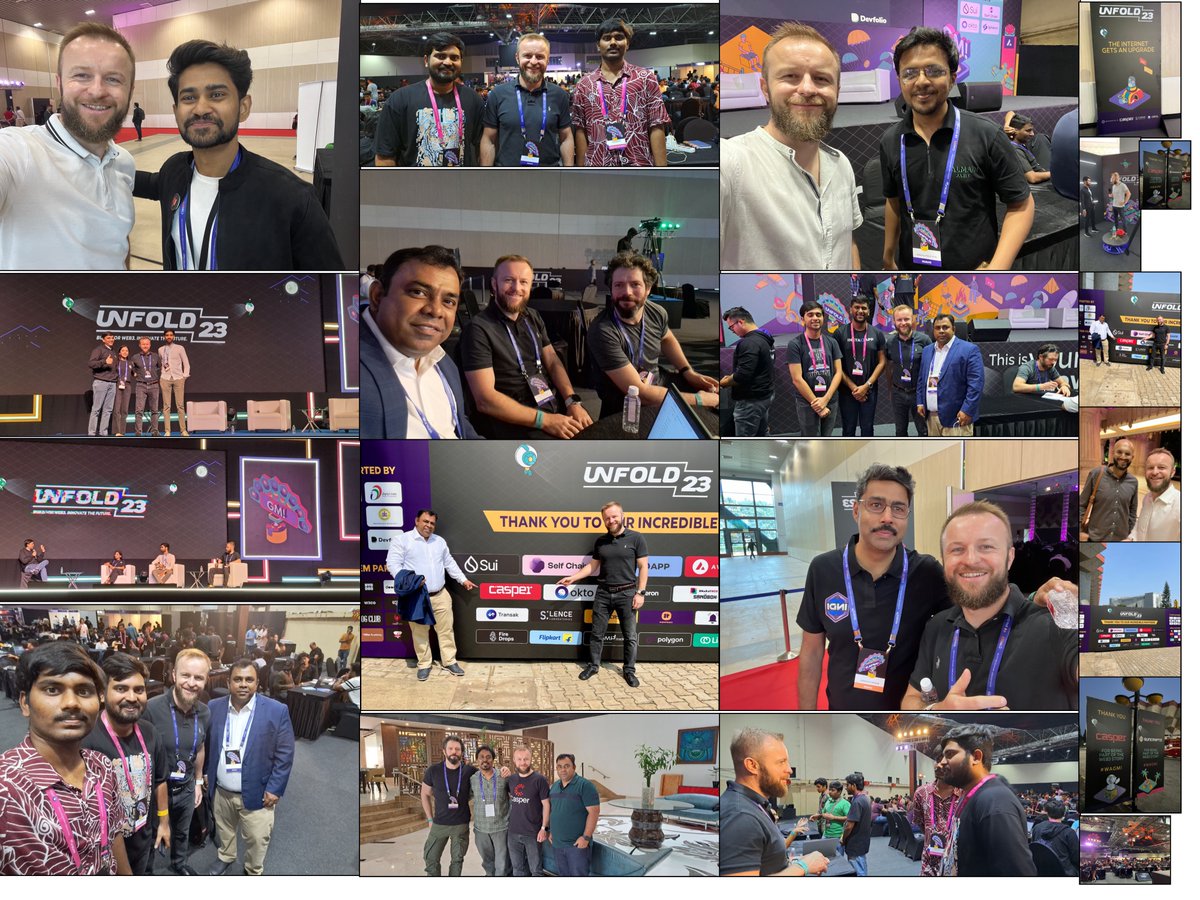 piotrdz's tweet image. #Unfold2023 - our first steps in the #India #blockchain  friendly city of #Bangalore. We know we will strengthen our presence in this region. Now it&apos;s time to follow up on our meetings and raise awareness of the @Casper_Network ecosystem. Go $CSPR!