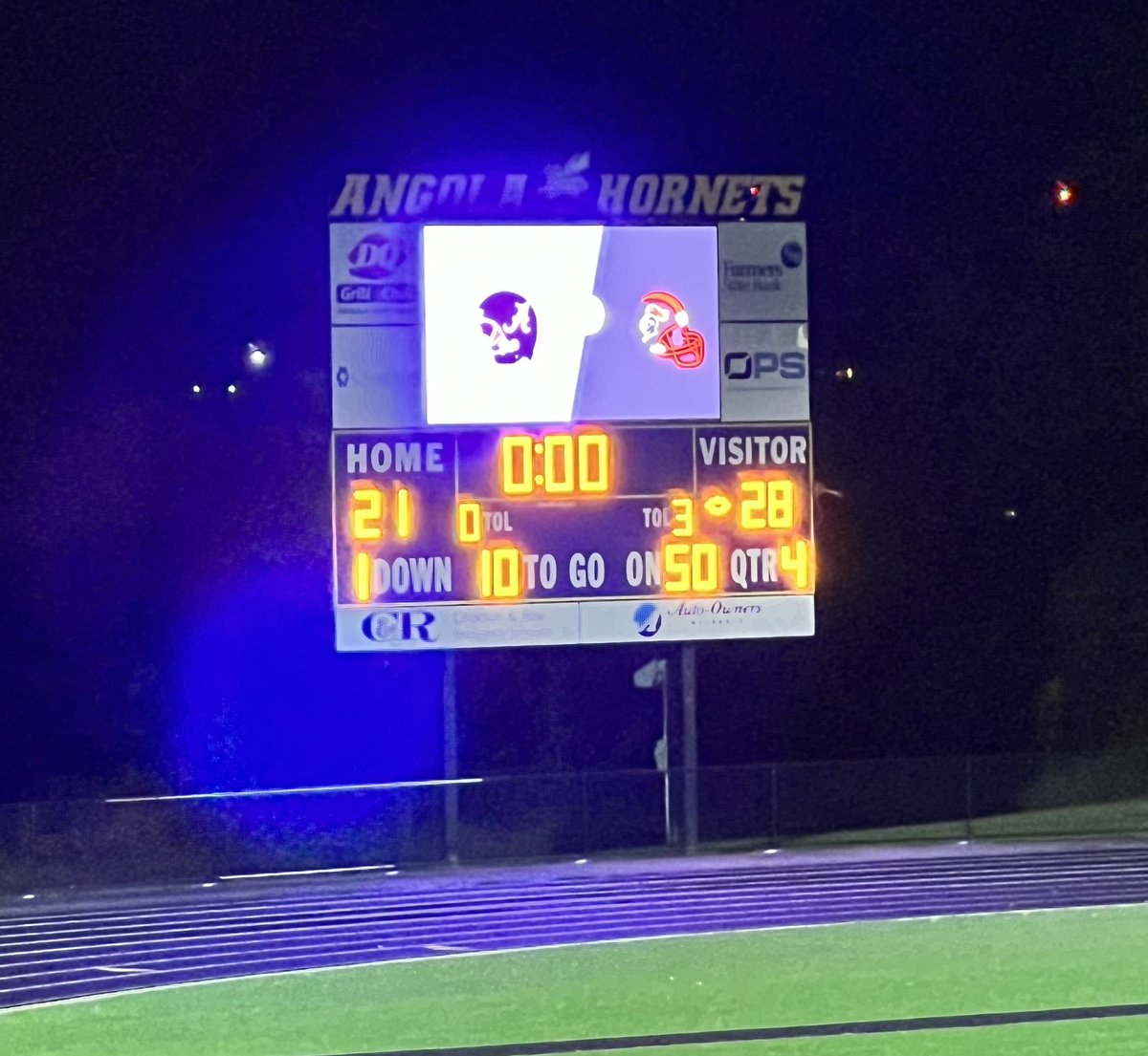 Great WIN Barons!  

♥️🖤🏈 Round 2 
Bishop Dwenger @ DeKalb 
Friday, October 27th 7 PM. 

#WeAreDeKalb #fridaynightlights #baronfootball #BaronNation