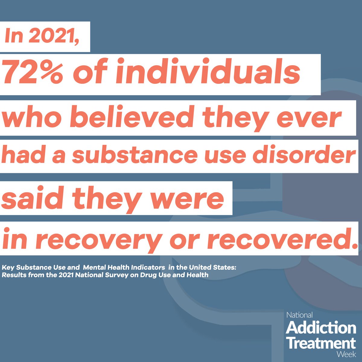 Treatment is available and recovery is possible. #TreatAddictionSaveLives

#TreatmentWeek #EndStigma #NATW #AddictionMedicine #AddictionTreatment #NationalAddictionTreatmentWeek #ASAM