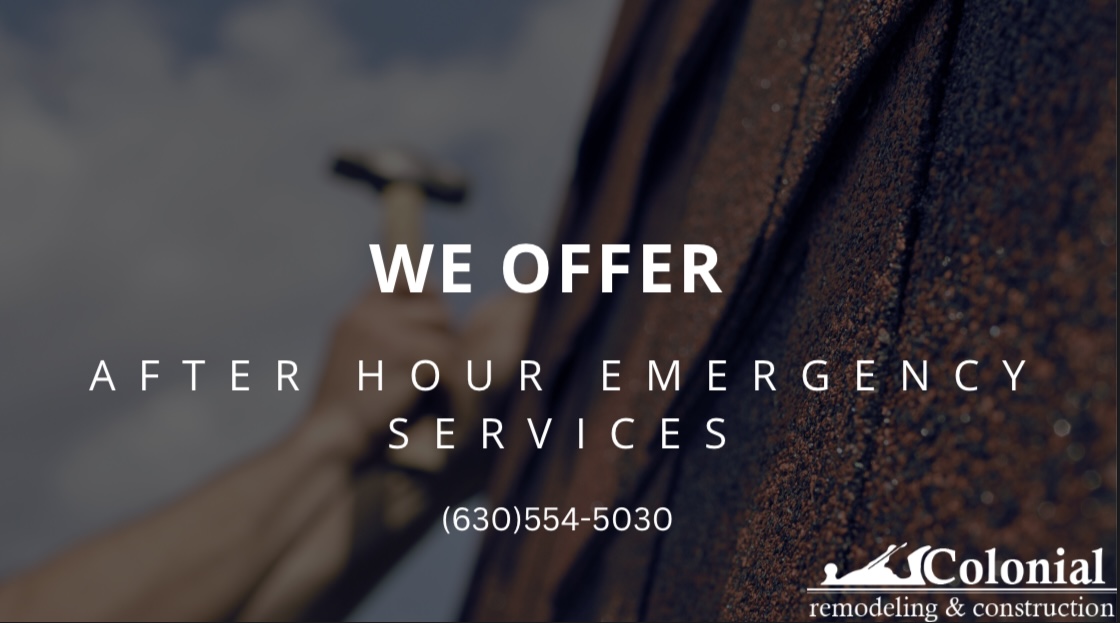 Our experts will gladly assist you with any emergency that presents itself! 
 #roofingculture #roofingcompany #roofingcompanies #roofingcommunity #roofingcontractorIL #roofingdoneright