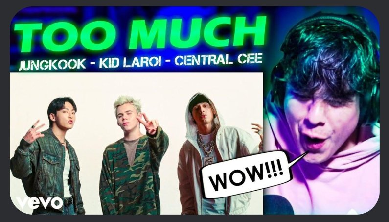 Morada_LoveDavo's tweet photo. Nuevo video en Davo Lobo YT 
Reacción a... #TooMuchFeatJungkook #KidLaroi  #CentralCee 
Comenten que les pareció y vayan a darle mucho amorsh 💜🐺

➡️https://t.co/WRVzRLLGqp

-🌻🪻 https://t.co/pU4pCHIZnH