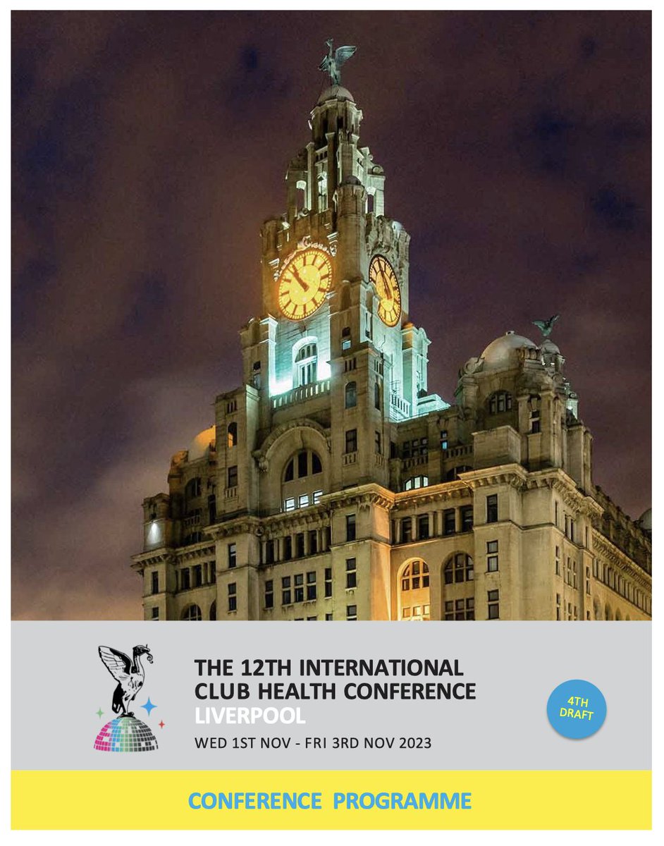 Updated programme hot of the press. Tickets still available. theclubhealthconference.com/images/Liverpo…
@NTEconomy @GlobalDrugSurvy @MerseysideVrp @Sarahcmorton @irefrea @IrefreaEs @FMeasham @LJMUPHI @ZaraQuigg @LiverpoolPH