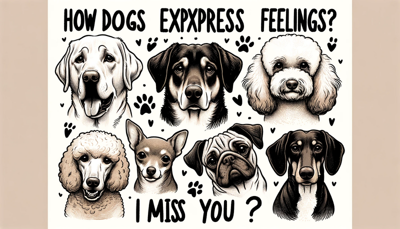BarkyDogToys's tweet image. Introduction

Dogs, our loyal companions, have a unique way of expressing their emotions. Just like humans, they too feel the pangs of separation and longing. #bondingwithdogs #caninecommunication #canineexpressions #dogaffection #dogbehavior

barkydogtoys.com/how-do-dogs-sa…