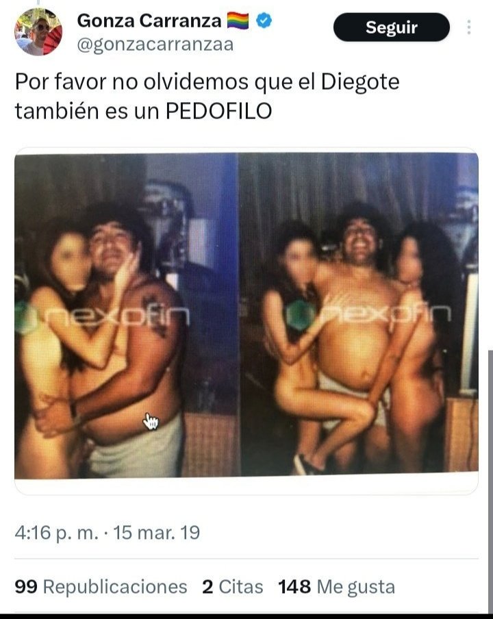 AngelitoDTH's tweet photo. @gonzacarranzaa Hermoso...
Sos un careta que te acomodas en la primer pija que te muestran. https://t.co/B8Z7jWD1bh