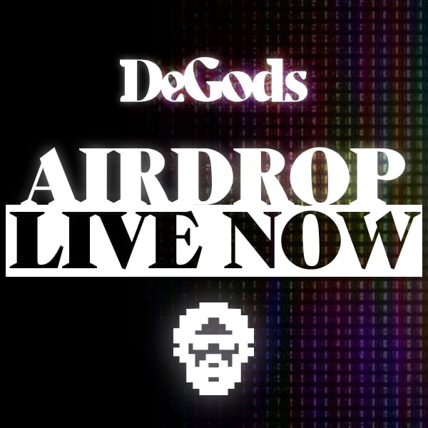 Loliprop2's tweet photo. 📢FRESH NEWS FOR US! LOOK!! DEGODS AIRDROP IS NOW LIVE !

📌Link: https://t.co/ksssJad2RY

✅ Don't miss this opportunity! https://t.co/Tka88mk7i2