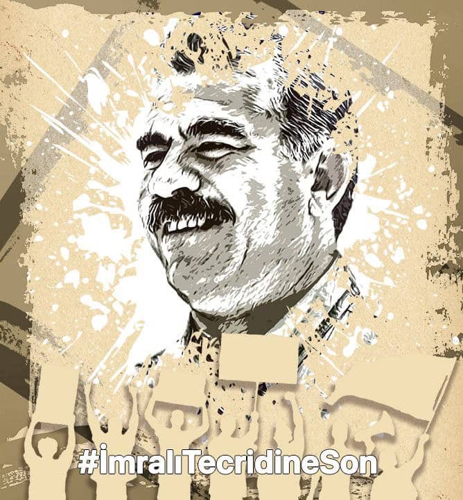 #İmralıTecridineSon التجريد المفروض على القائد عبدلله اوجلان يعني تجريد وتقيد الحلول السلمية لذلك يجب انهاء التجريد ....