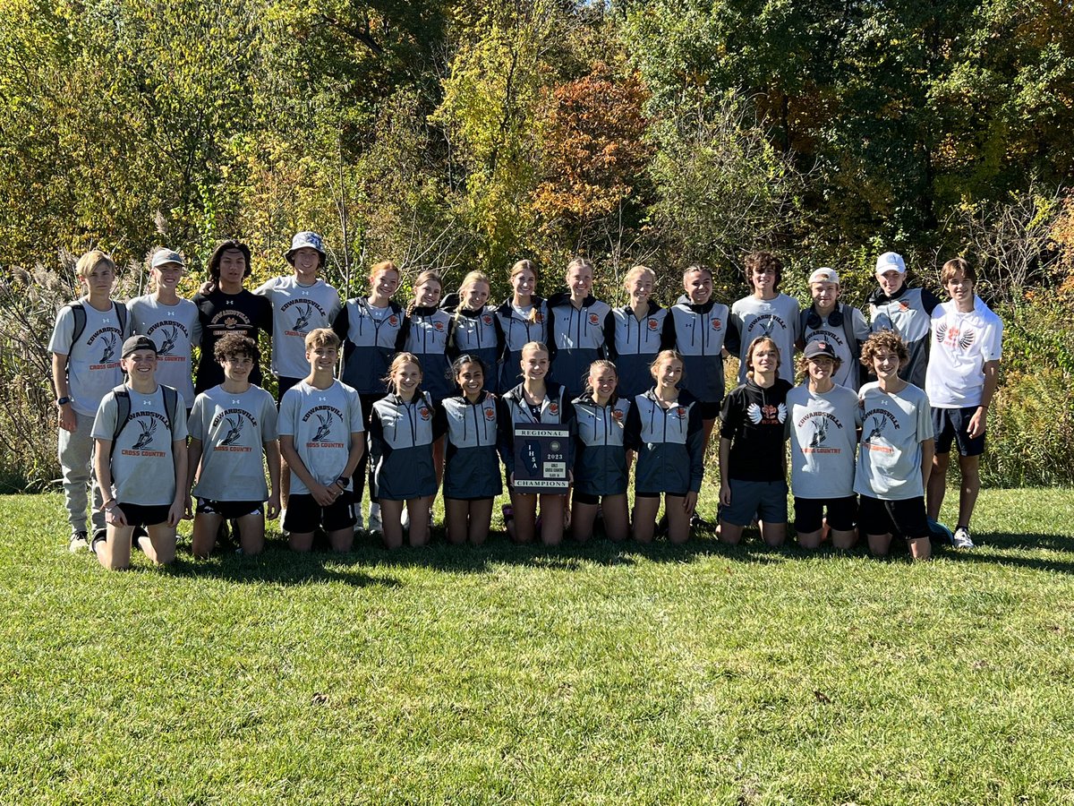 Congratulations to the EHS Cross Country Teams.  Our Boys finished second and our Girls were 2023 IHSA Alton Regional Champions!  Both teams advance to next week’s Granite City Sectional!