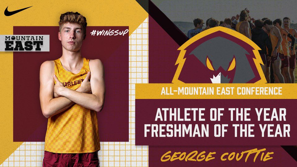 🏆George Couttie absolutely dominated the field this morning taking home MEC individual champ and being named MEC Athlete and Freshman of the Year🥶💪

#WingsUp