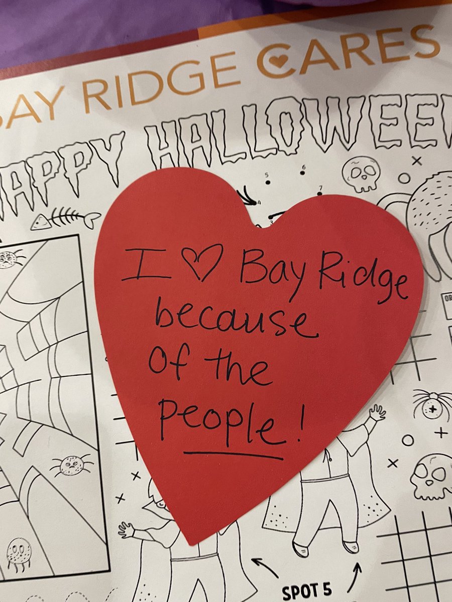 What do you love about Bay Ridge?

🎃Great Halloween costumes (on kids of all ages)
🥞Pancake breakfast
👏<a href="/BayRidgeCares/">Bay Ridge Cares</a> bringing neighbors together to build community