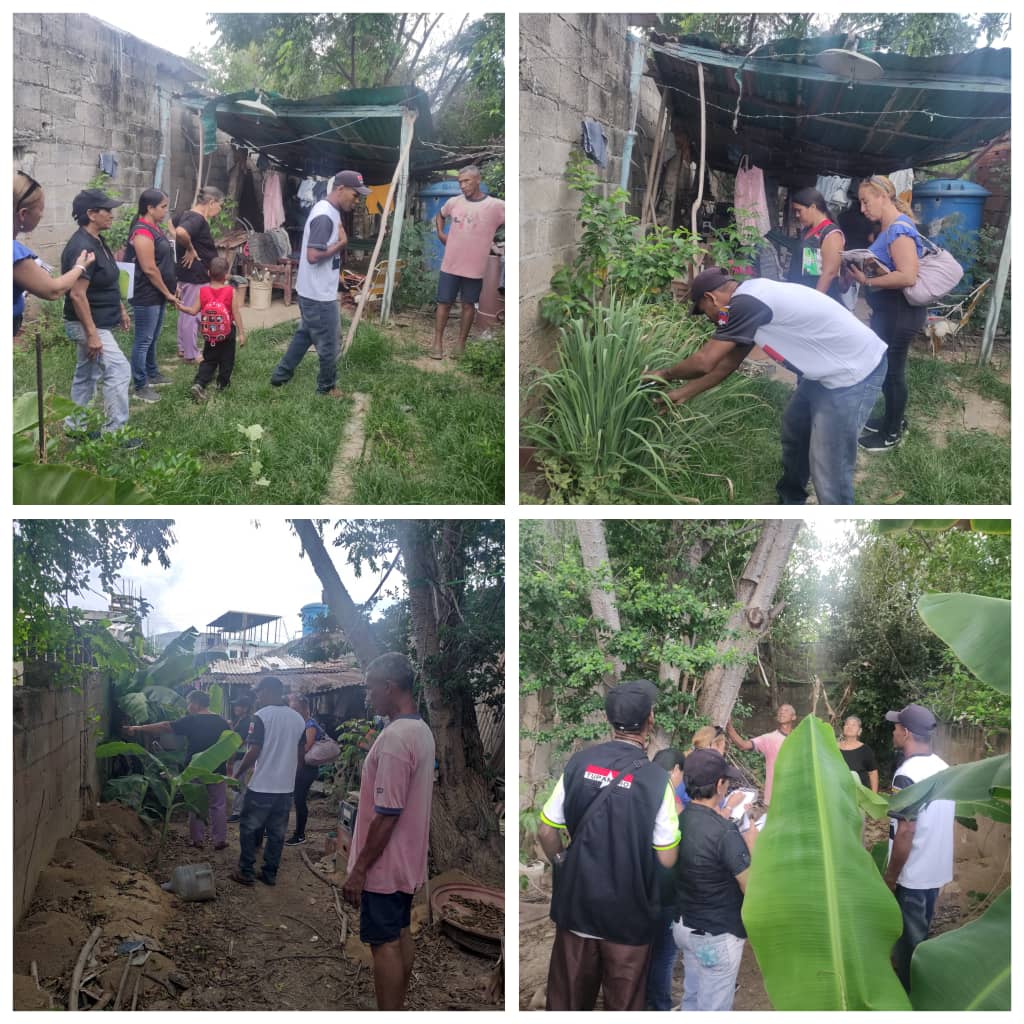 Desde el mpio@Bermúdez se realiza Visita a la célula centro y supervisión de los patios productivos en casa camarada juancho comunidad donde estructura y militancia dicha célula # Tupamaro tiene ConQue#ComunaYProduccion