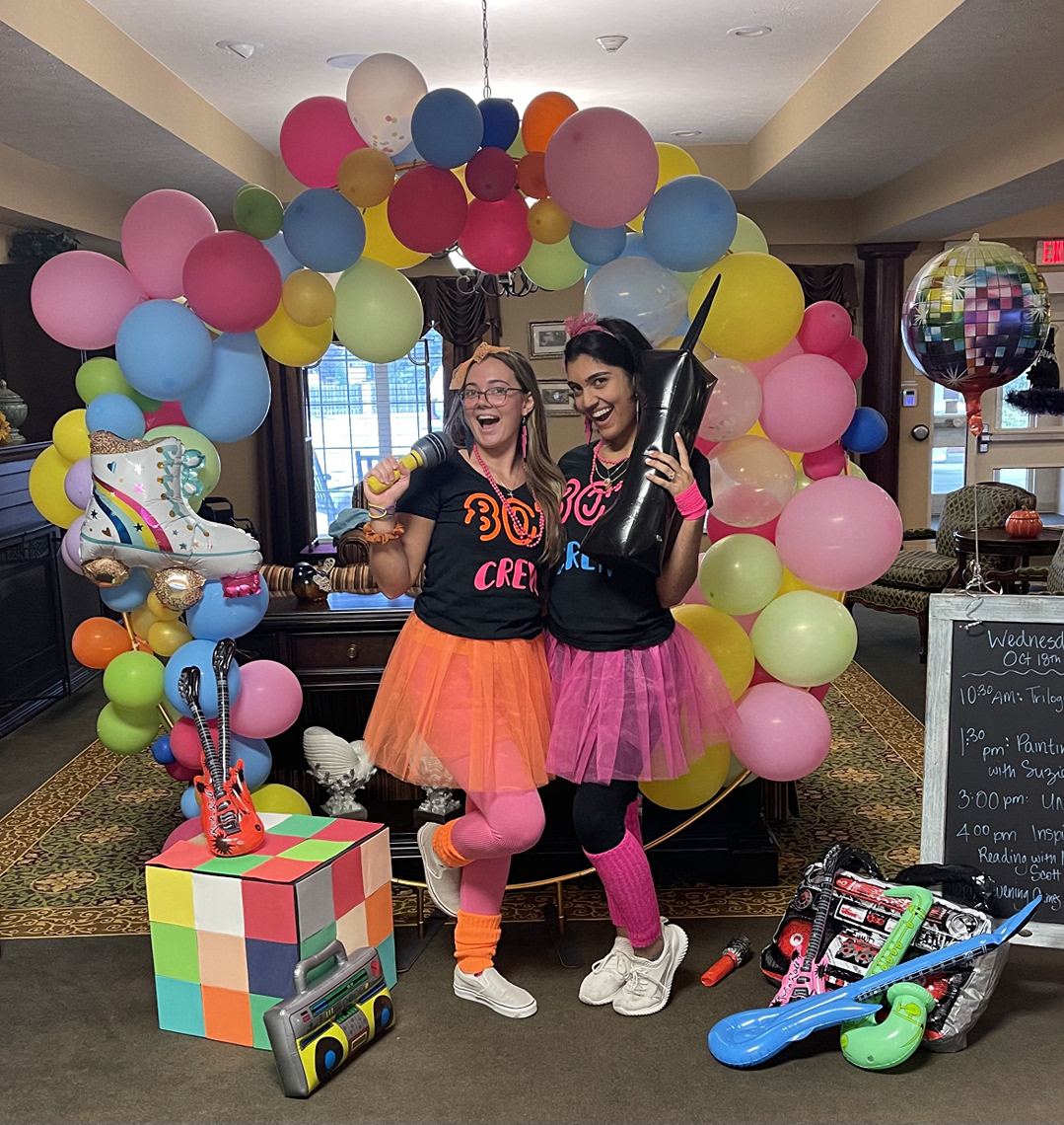 AvalonSpringsHC's tweet photo. “We’re all pretty bizarre. Some of us are just better at hiding it; that’s all.” #TrilogyThemeWeeks #DancingThroughTheDecades #TrilogyIsElectric #TrilogyBFF https://t.co/L4Y55FQCEe