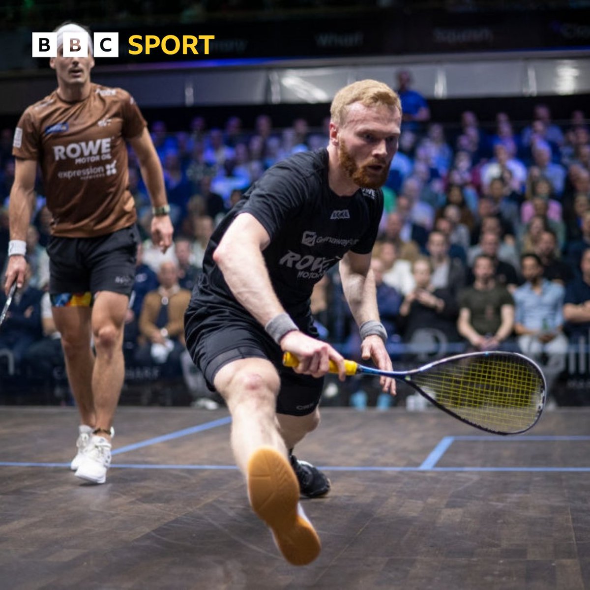 Victory for Wales' Joel Makin sees him book his slot in the Squash Grasshopper Cup Final 💪 #BBCSquash