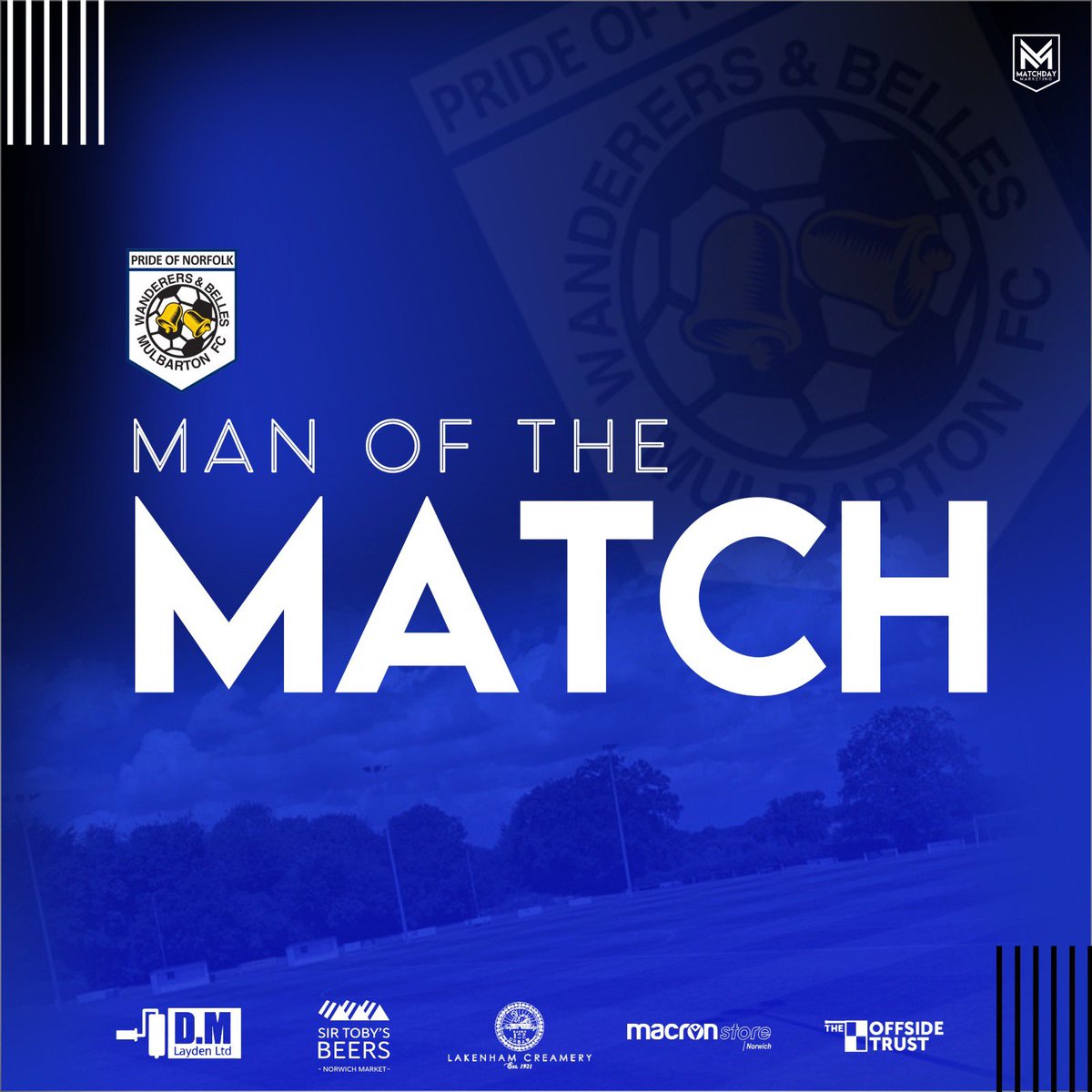 🔵 MOM ⚫️

The @sirtobysbeers Man Of Mystery goes to @Tom_Nurse_11 who produced a masterclass performance up tops. X4 superbly taken goals amongst a couple assists and created numerous opportunities for his team mates. 

#MWFC