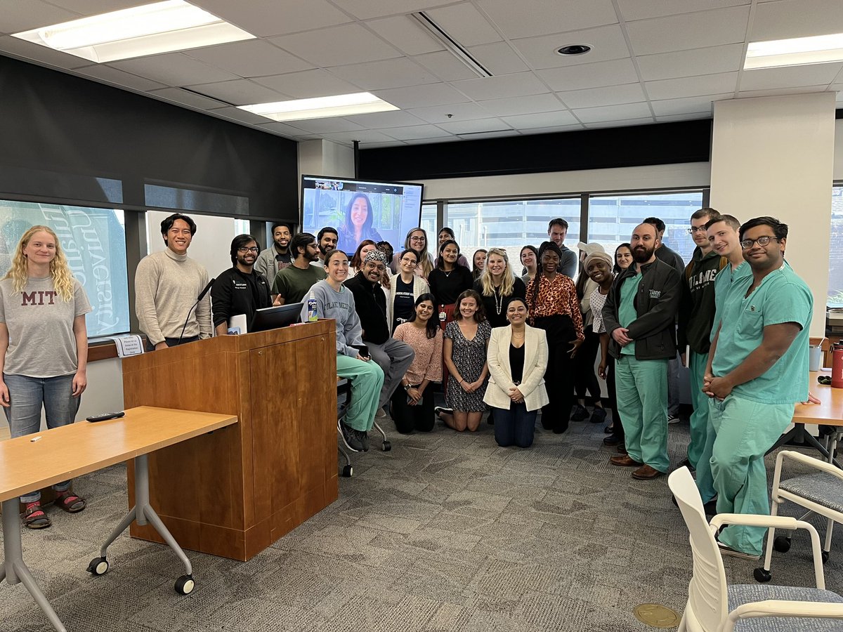 We loved hearing from Dr. Dewan yesterday about her experiences and advice for students, residents, and faculty! We are extremely grateful and honored to have had the opportunity to host Dr. Dewan. She is truly an inspiration! 🧠💖#womeninneurosurgery #cuttingapath #neurosurgery