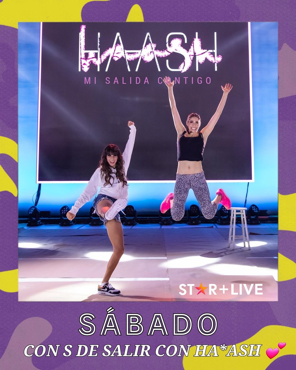🤩 Esta noche❣️
Streaming en vivo de la #GiraMiSalidaContigo en su noveno #SoldOut en el <a href="/auditoriomx/">Auditorio Nacional</a> por la señal de <a href="/starplusla/">starplusla</a> 🤗🤩🥰
8:00 PM 🇲🇽 🇨🇷
9:00 PM 🇵🇦 🇨🇴 🇪🇨 🇵🇪
11:00 PM 🇦🇷🇨🇱

💕<a href="/haashoficial/">Ha*Ash</a> 💕