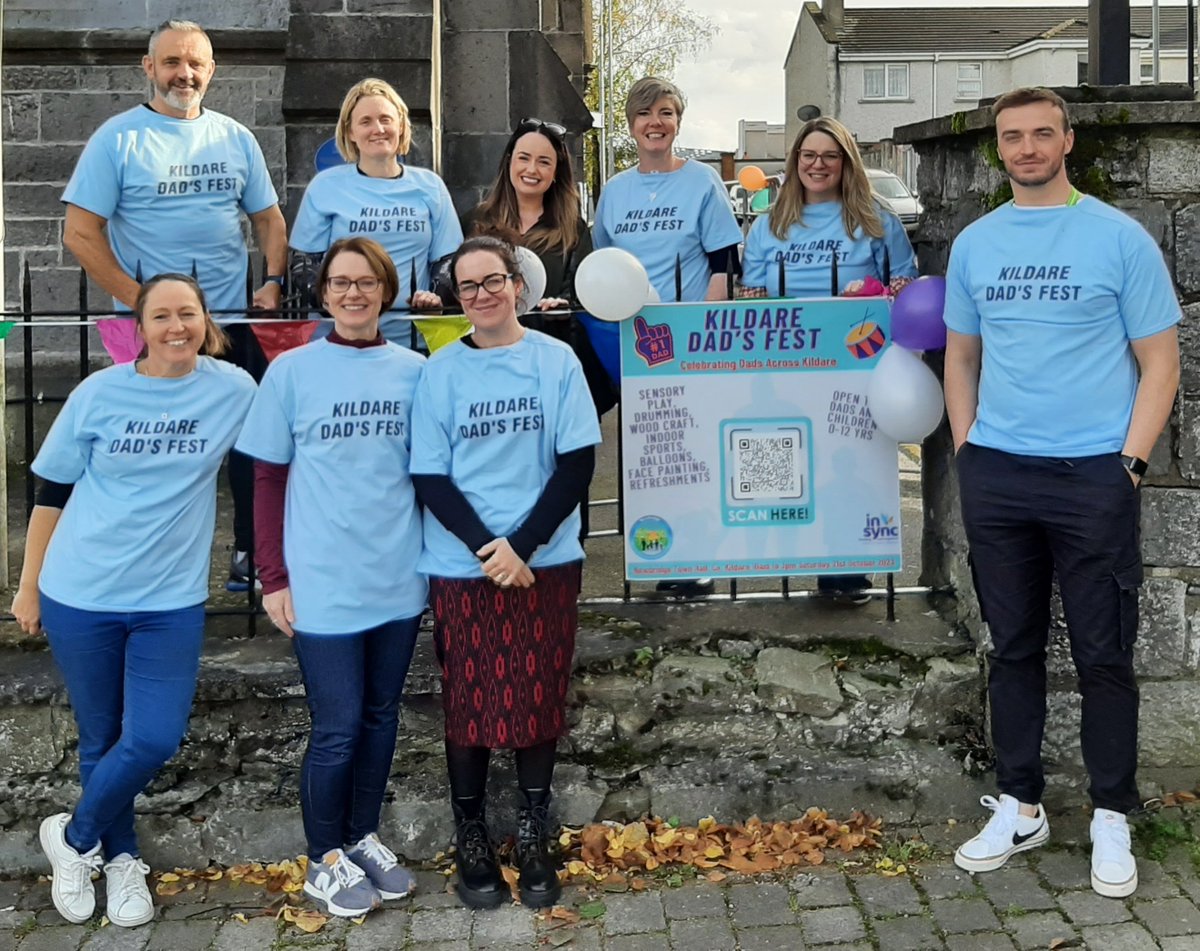 @KildareCYPSC was delighted to be part of the first ever Kildare Dad's Fest! Thanks to the 50 Dads, Grandads, stepdads & father figures who joined in the fun, along with their 75 children 😀 
Thanks also to the Dad's Fest team & the event funder, Tusla 
#CelebrateDads