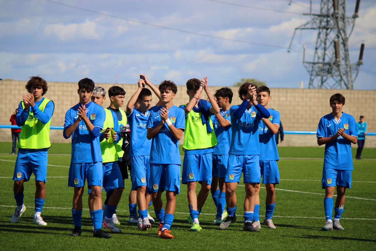 FuenlaCantera's tweet photo. ⚔️ Cadete “A” 0 - 1 @lafabricacrm 

💪🏻 Partidazo de nuestros chicos que cayeron por la mínima ante un duro Real Madrid. https://t.co/WSjC929UPx