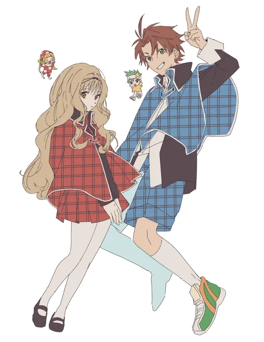 これはリクで描いたしゅごキャラの絵です