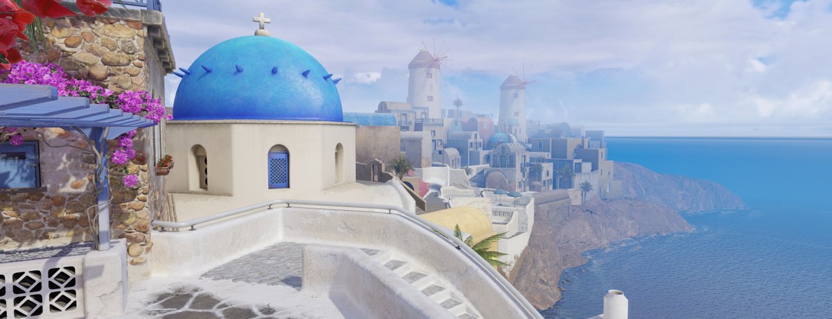 FMPONE's tweet photo. De_Santorini for @CounterStrike WIP 🌸 https://t.co/oyeDS7epTw