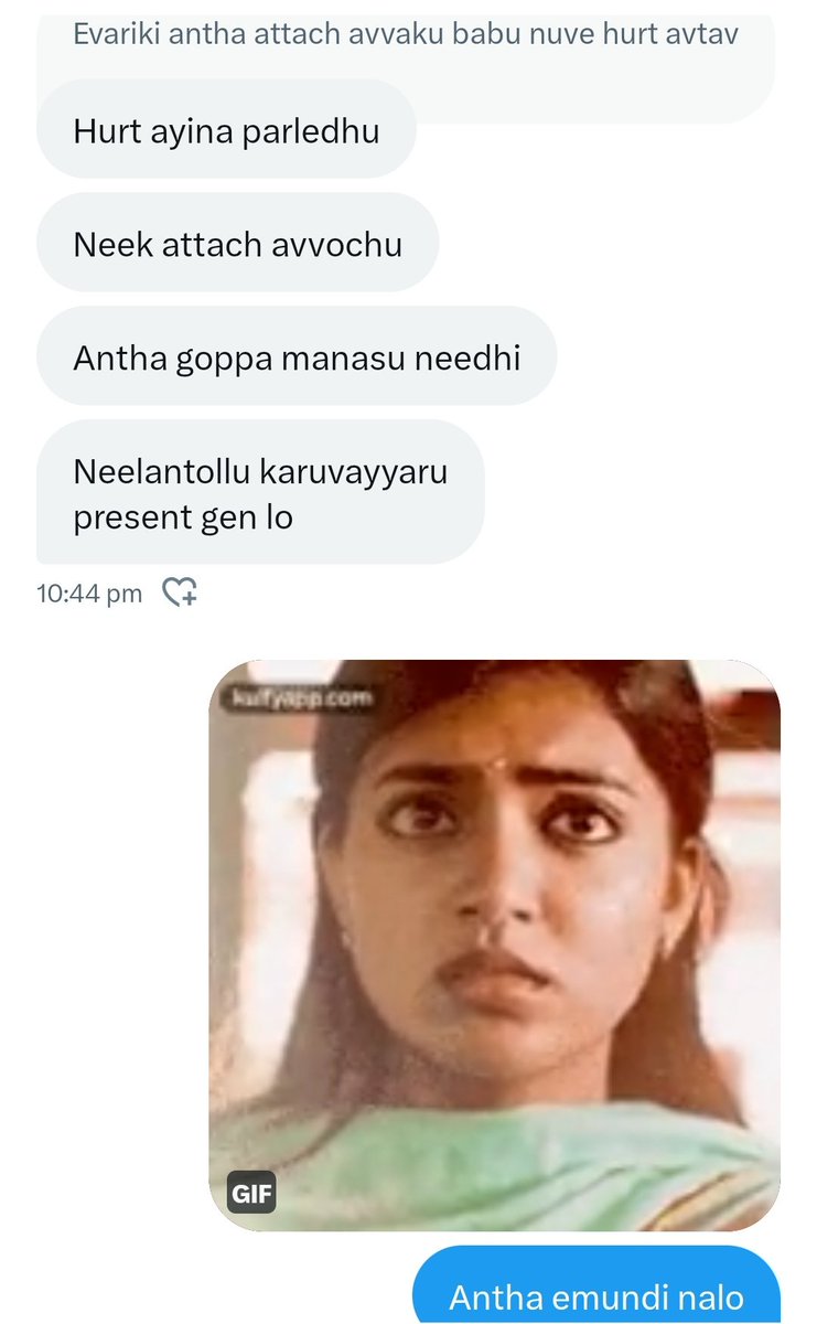 Latha4U's tweet photo. Emundi antaru loves 🤔 https://t.co/blCXl3IVhu