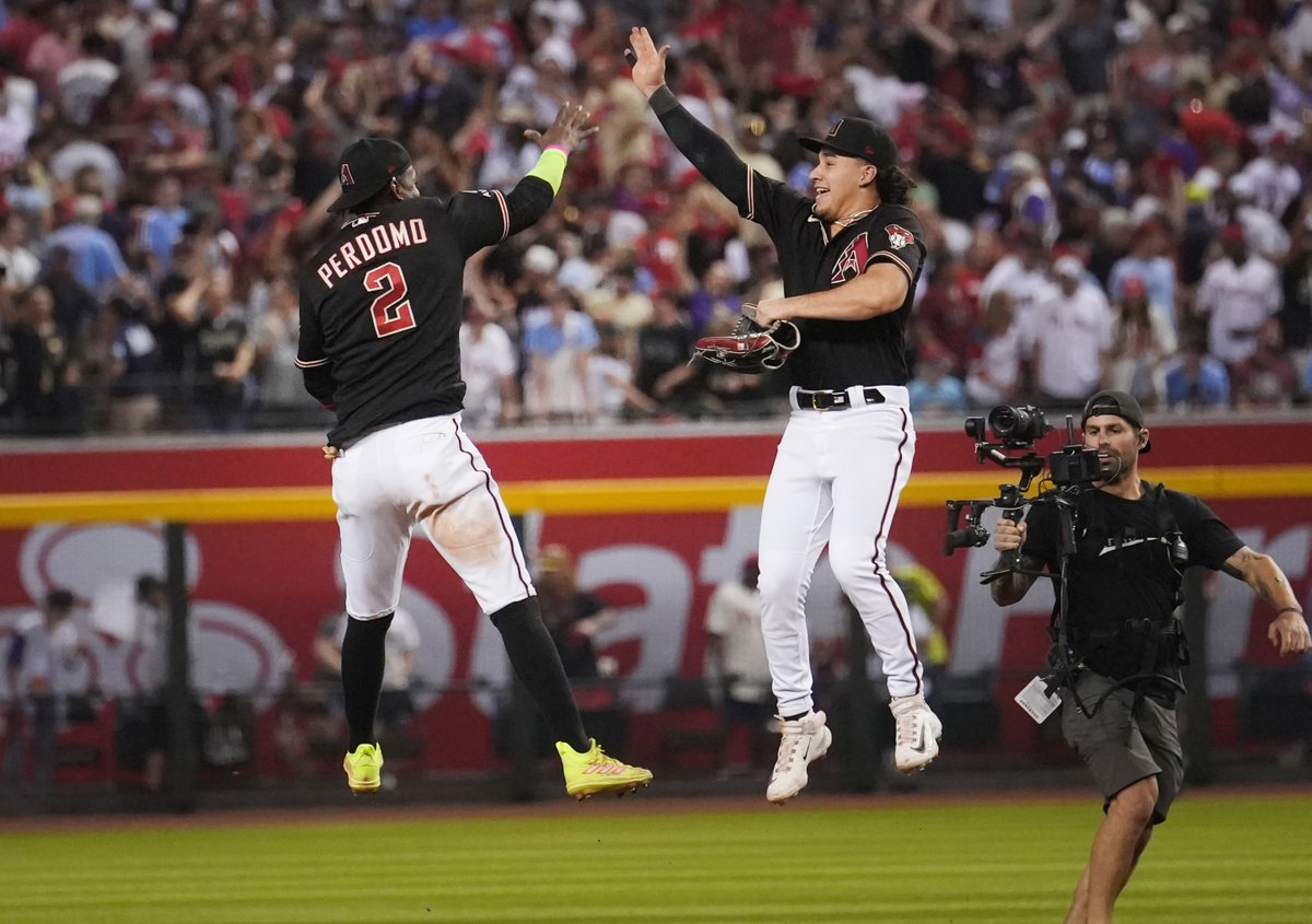 Alek Thomas' pool-shot, home run tribute post. #NLCS Game 5 between the DBacks and Phillies tonight. 

Get ready for it by basking in game 4 here: azcentral.com/story/sports/m…