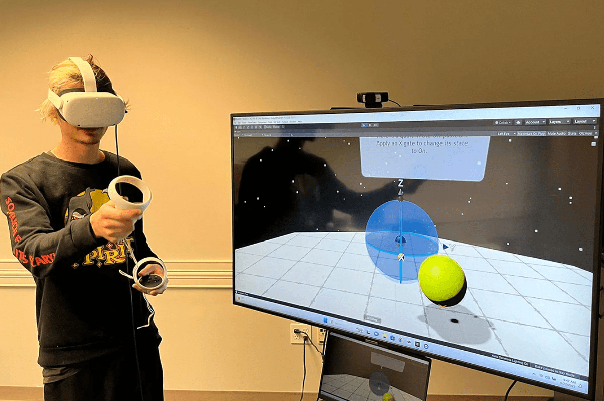 MultiplatformAI's tweet photo. Harnessing Virtual Reality and Machine Learning to Revolutionize Quantum Education
#AI #artificialintelligence #llm #machinelearning #misconceptions #quantumcomputingapplications #Quantumeducation #Quantummechanics #QubitVR #virtualreality
https://t.co/xBdYHrkGxB https://t.co/LHdnLas11S