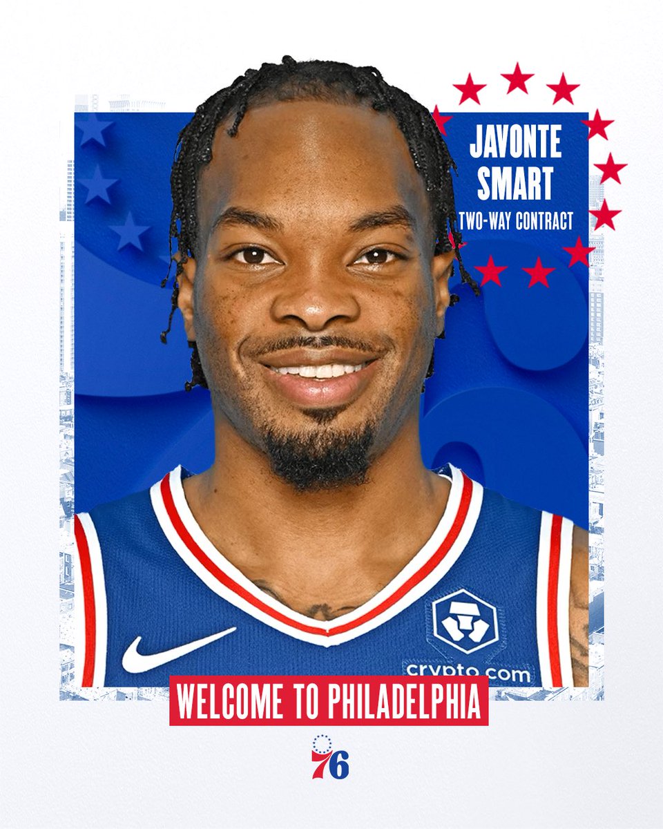 welcome to Philly, <a href="/JavonteSmart/">Javonte Smart</a>!