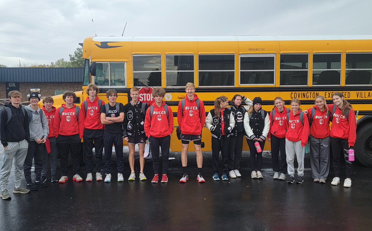 BuccsXC's tweet photo. Regional Bound!  Congrats to both of our teams for qualifying to the Regional meet next week.  Special Congrats to Asher Long for earning the Individual District Champion Title with a new D-3 course record of 15:40. https://t.co/seU3X2cPOX