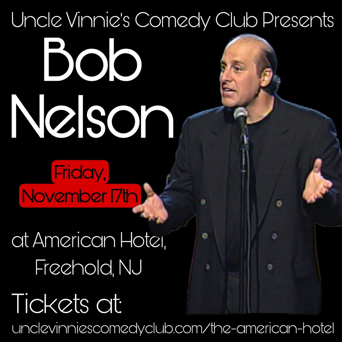 Uncle Vinnie’s Comedy Club tweet media