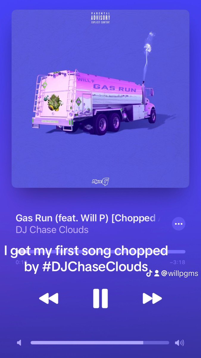 Will_P_GMS's tweet photo. #GasRunChoppedNotSlopped #ShowMeLove #DJChaseClouds FT #WillP #GasRun @GoMikeG Salute To The King Ali !!! https://t.co/B48mzVm45B