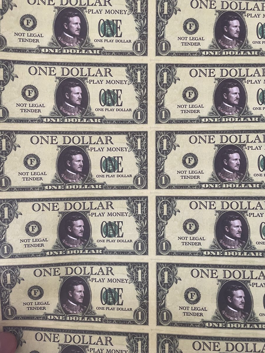 Issuing my own household currency this weekend to pay the kids for their chores. They’ll be able to redeem for USD, just need to figure out an exchange rate.