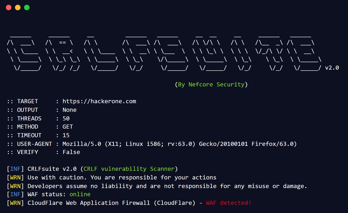 hack_git's tweet image. CRLFsuite
The most powerful CRLF injection (HTTP Response Splitting) scanner.
github.com/Raghavd3v/CRLF…
#cybersecurity #infosec #pentesting #bugbounty