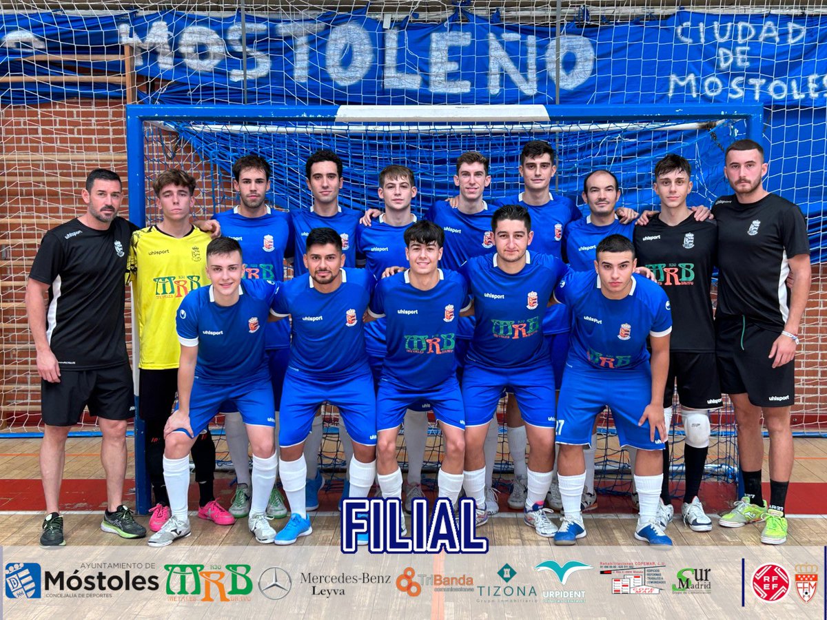 1mostolesfs's tweet photo. FINAL ⚽️💙
@cascoantiguofs 1️⃣
FILIAL 3️⃣
Nuevo +3 de los chicos de Mimi que siguen imparables…
Siempre y solo Móstoles!!!
#canteraazul https://t.co/LUHGHyVKcS