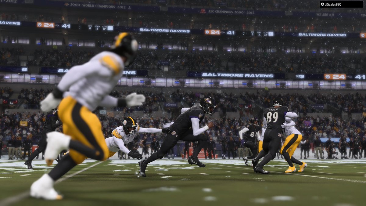 XCFL_DOC's tweet photo. Lamar puts the team on his back in the 2nd half to lead a comeback down 3 scores. We move on to the divisional. Many more close games to come vs a tough division rival steelers team https://t.co/31nOF9RB9Q