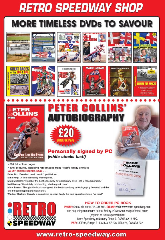 retrospeedway's tweet photo. Your one-stop Xmas shop. Timeless gifts any time of the year. Choose from 76 nostalgic DVDs, including 4 new releases coming soon, and a signed copy of Peter Collins' autobiography (while stocks last) at
https://t.co/Jhxs0ZDCV3
@PCAutobiography @UprightSpeedway https://t.co/BFjUCmYOYx