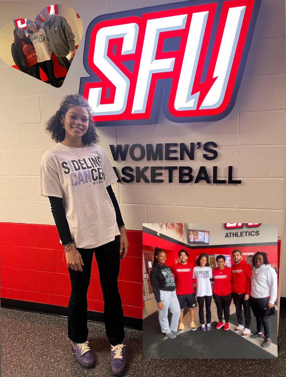 Christiana Gordon (@chris11gordon) on Twitter photo Iβm so blessed for the opportunity today to visit SFU, following the unofficial visit I had a great talk with the coaching staff and received an offer from Saint Francis University! Thank you so much I am beyond gratefulπ΄β‘οΈβΌοΈ
<a href="/RedFlashWBB/">Saint Francis Women's Basketball</a> @CoachKeilaSFU Iβm so blessed for the opportunity today to visit SFU, following the unofficial visit I had a great talk with the coaching staff and received an offer from Saint Francis University! Thank you so much I am beyond gratefulπ΄β‘οΈβΌοΈ
<a href="/RedFlashWBB/">Saint Francis Women's Basketball</a> @CoachKeilaSFU