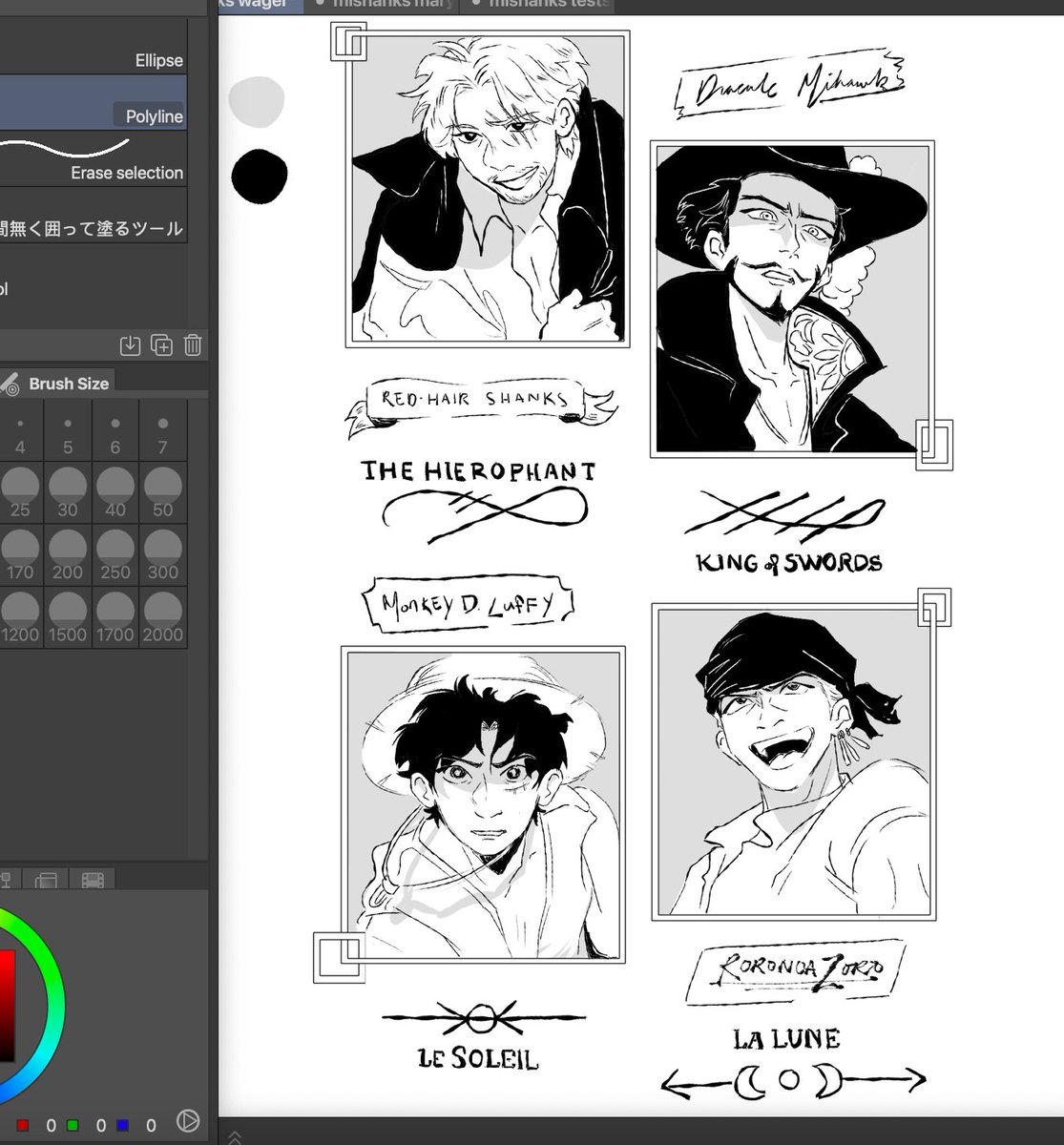 line test reminding me that comic making is a top 5 humbling experience. how do you draw zolu