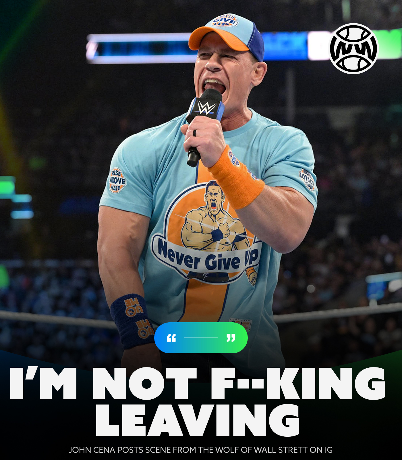 WrestlingWorldCC on X: John Cena says he's not going anywhere