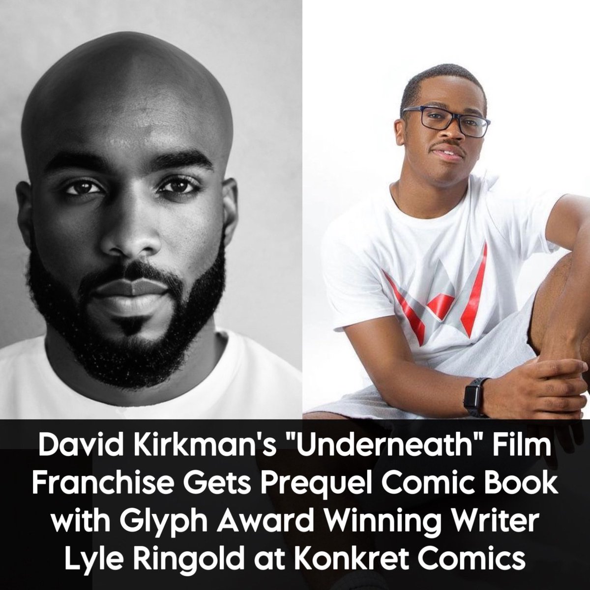 🙌🏾😭 A universe being created. This was a dream of mine since 6th grade and Lyle is a genius. Konkret is doing amazing things for independent comic book artists. Coming to a store and convention near you 🔥🔥🔥